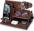 Wood Phone Docking Station Perfect Gift for Him